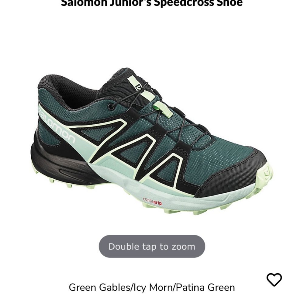 Salomon Junior’s Speedcross Shoe Size 1.5 New